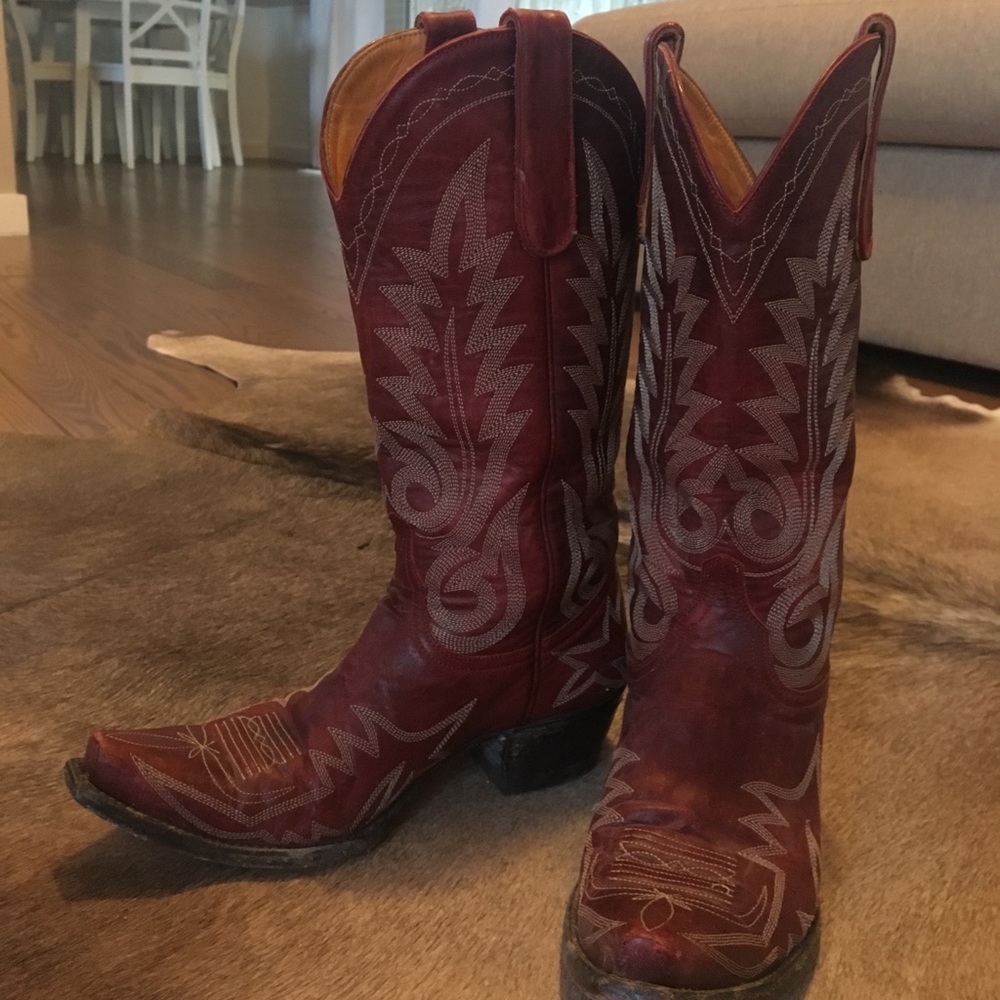 Old Gringo red cowboy boots